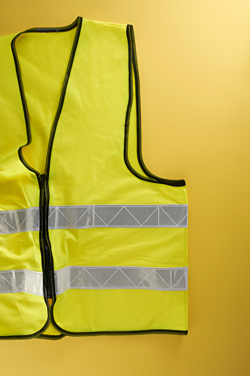 Stay Safe with the Hi-Vis 5 Point Tear Away Mesh Vest’s Quick-Release Emergency Design