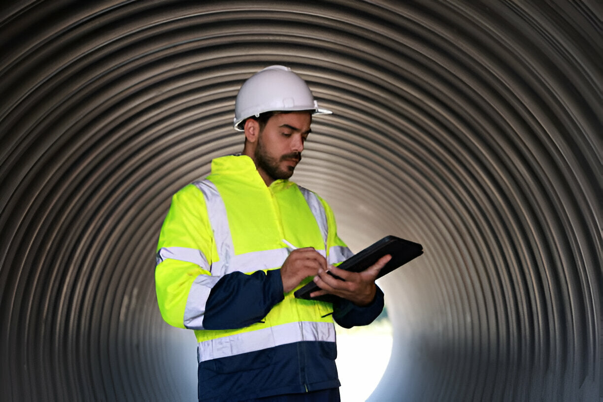 Stay Safe and Visible with the UltraSoft® 7 oz Deluxe Segmented Striped Work Shirt - Style 652