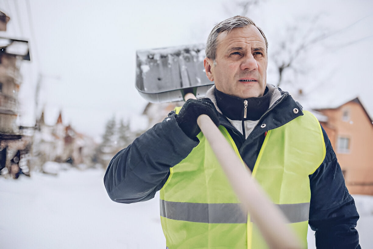 Stay Warm and Visible with the Ultrasoft® Quilted Freezer Jacket - Hi Vis Orange - Style 417