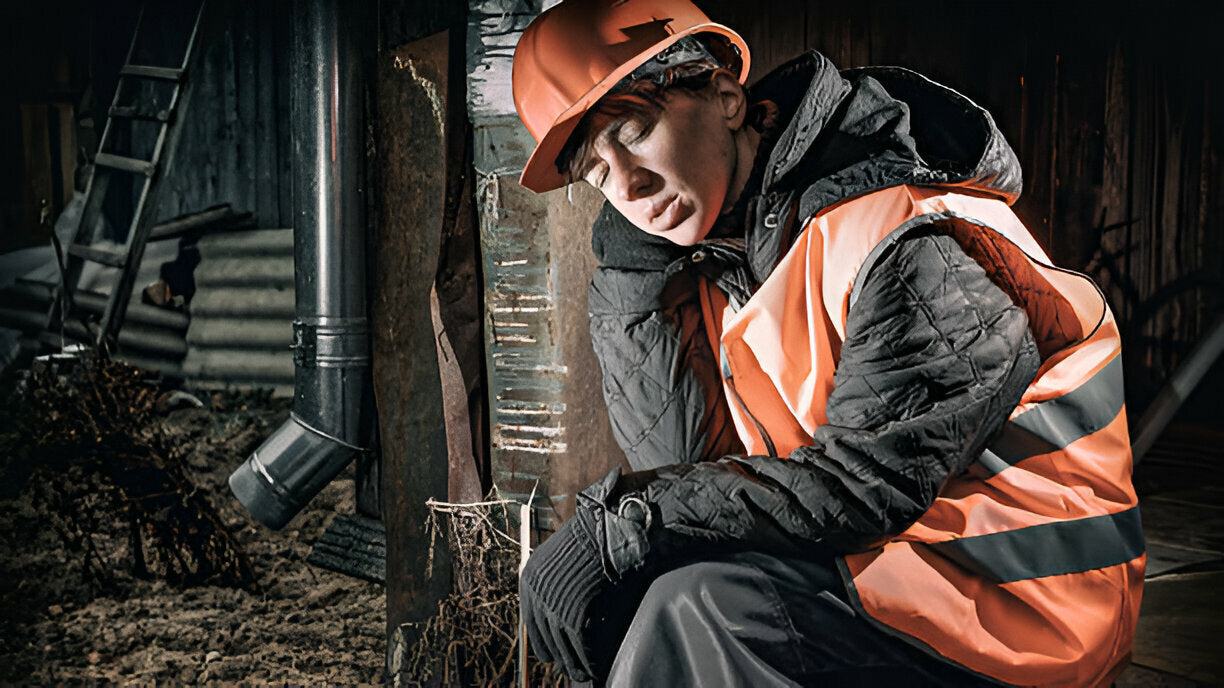 Stay Warm and Protected with Fleece Hood - Style 364 by IFR Workwear's Durable Design