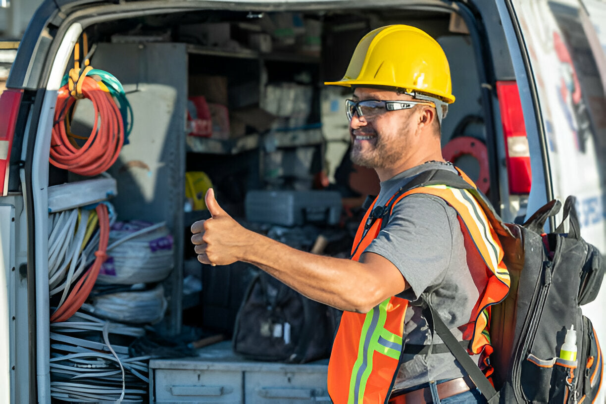 Stay Safe in Style with the Iona Executive Vest - UF476's High-Visibility Reflective Design