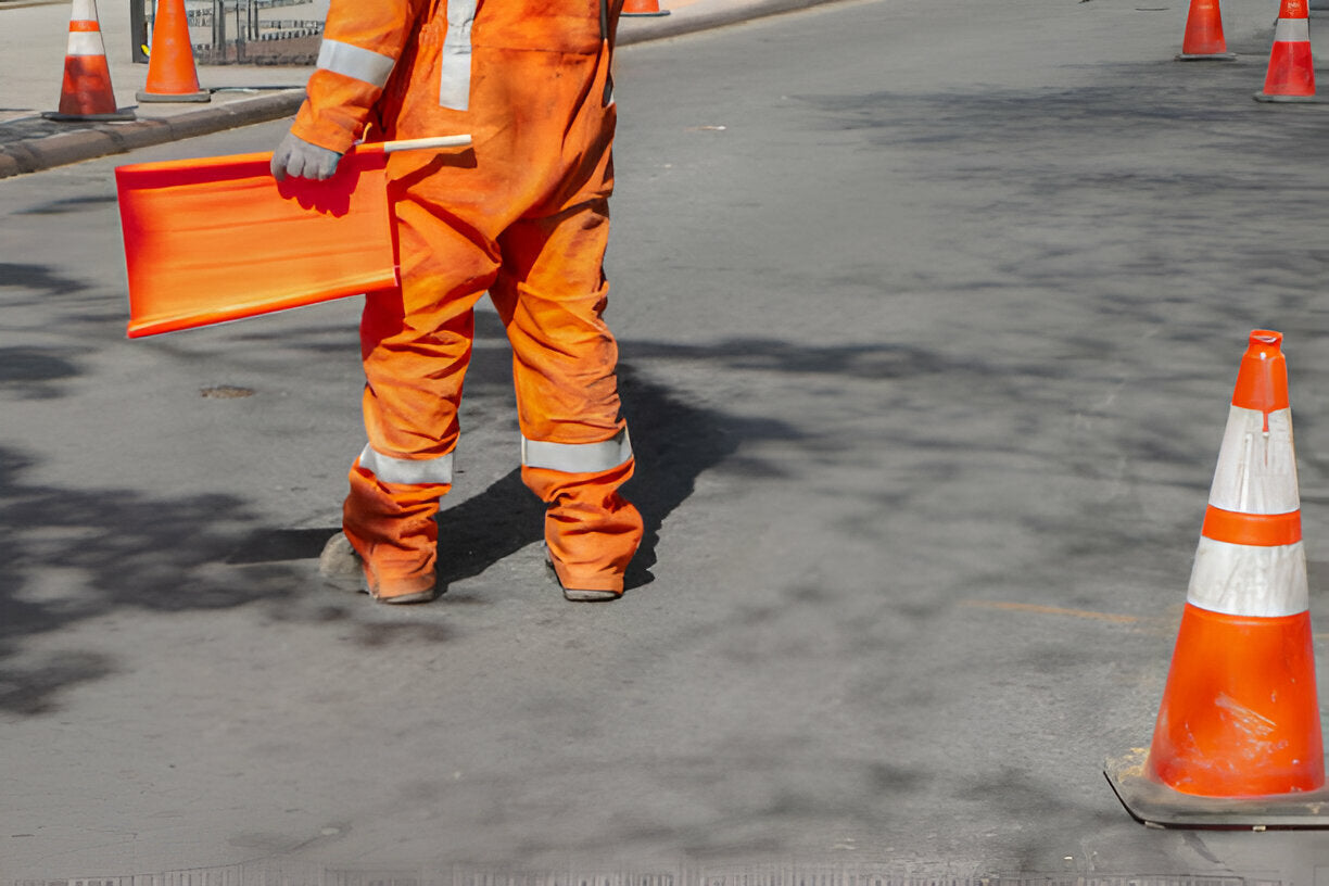 Stay Dry and Visible Anywhere with Sealtex Ultra Hi-Vis Rain Trousers - S493