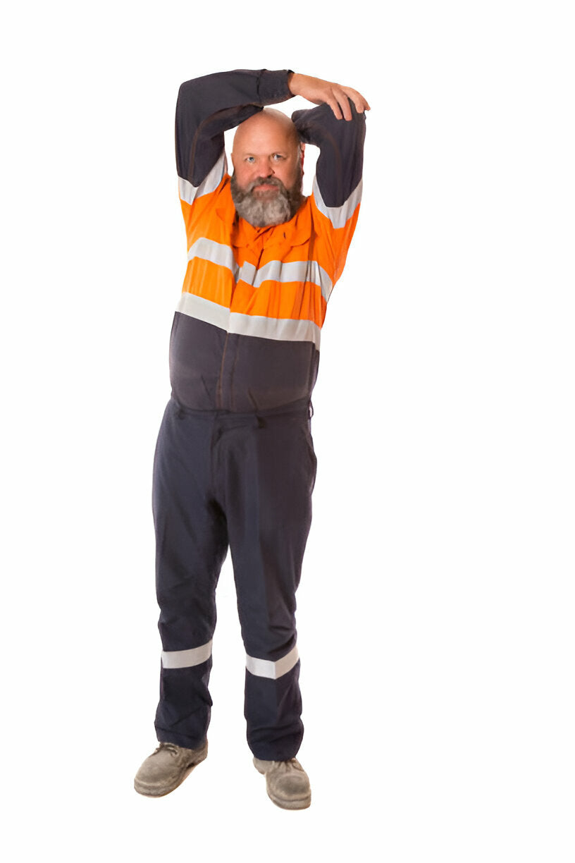 Stay Dry and Visible: Hi-Vis Classic Contrast Rain Pants - H444 for Ultimate Protection