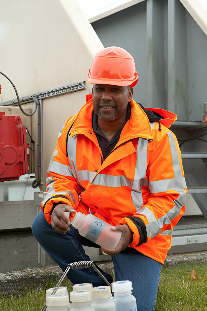 Stay Safe in Hazardous Jobs with the FR Antistatic Crew Neck - FR33's Flame-Resistant Design