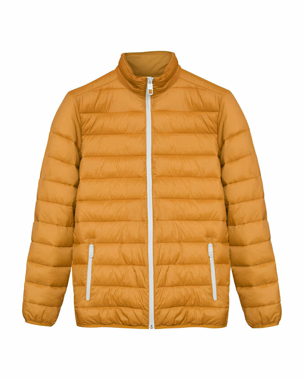 Stay Warm and Stylish with the S543 - Men's Aspen Baffle Jacket's Lightweight Insulation
