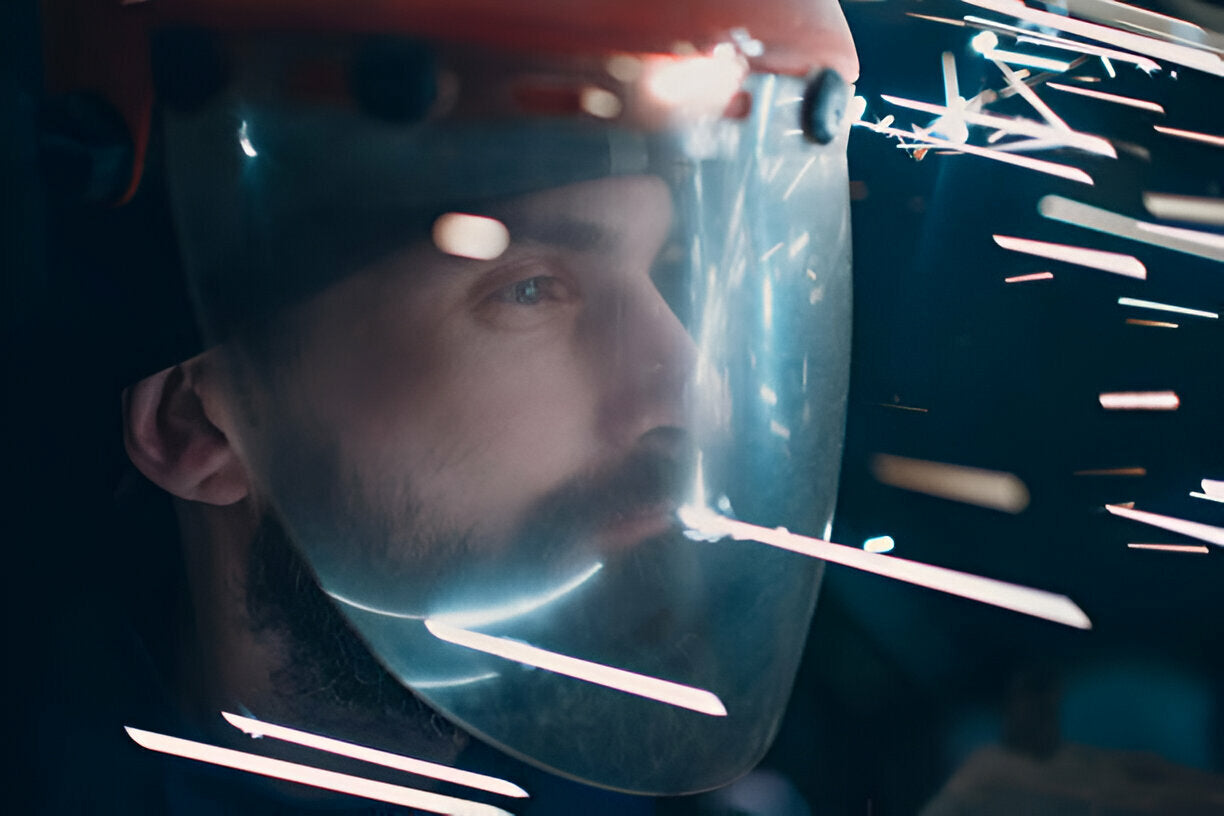 PW96 - Face Shield Plus: Scratch-Resistant, Lightweight, and Built for Maximum Protection