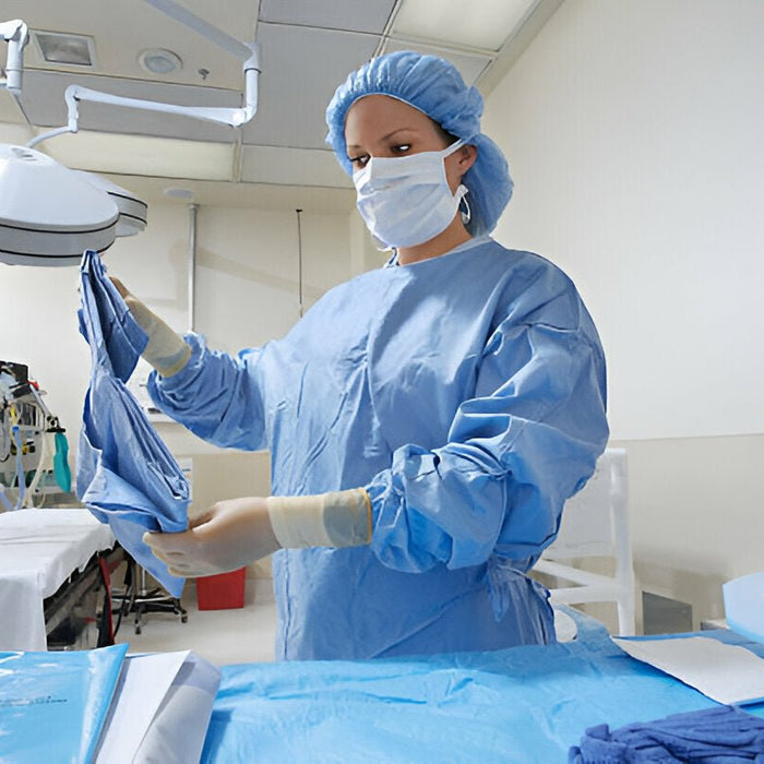 Discover the BioSmart™ 4 oz Reusable Examination Gown – Style 7300 with Antimicrobial Protection - Mann Supply