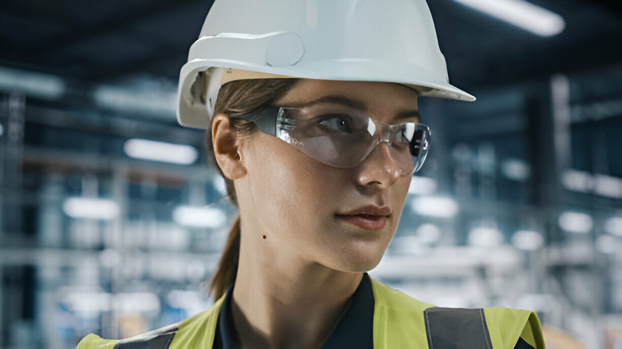 Discover the PW32 Wrap Around Glasses with Full Peripheral Coverage and Scratch-Resistant Lenses - Mann Supply