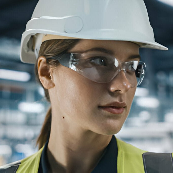 Discover the PW32 Wrap Around Glasses with Full Peripheral Coverage and Scratch-Resistant Lenses - Mann Supply