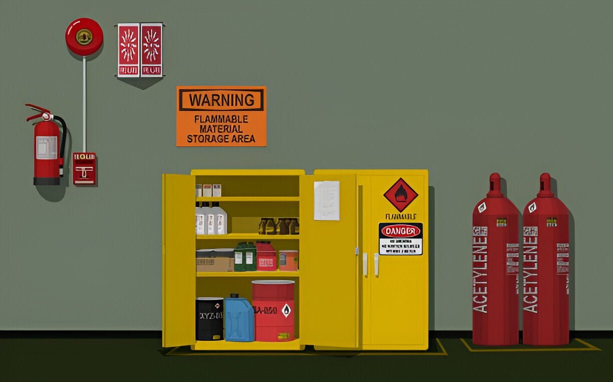 Discover Why Justrite Manufacturing's Flammable Storage Cabinets Are a Game-Changer - Mann Supply