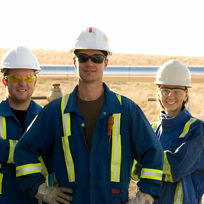 Hi-Vis Contrast Coverall - S485: The Ultimate Safety Gear Every Worker Needs - Mann Supply