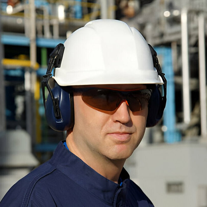 PW47 - Endurance Clip-On Ear Protector: The Ultimate Noise Shield for Hard Hat Users - Mann Supply