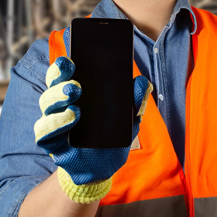 Revolutionize Work with LR15 PU Touchscreen Glove - AP33: Comfort Meets Connectivity - Mann Supply