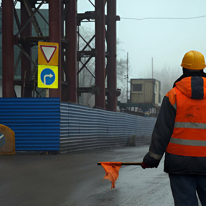 Stay Dry and Visible Anywhere with Hi-Vis Contrast Tape Rain Pants - H447 - Mann Supply