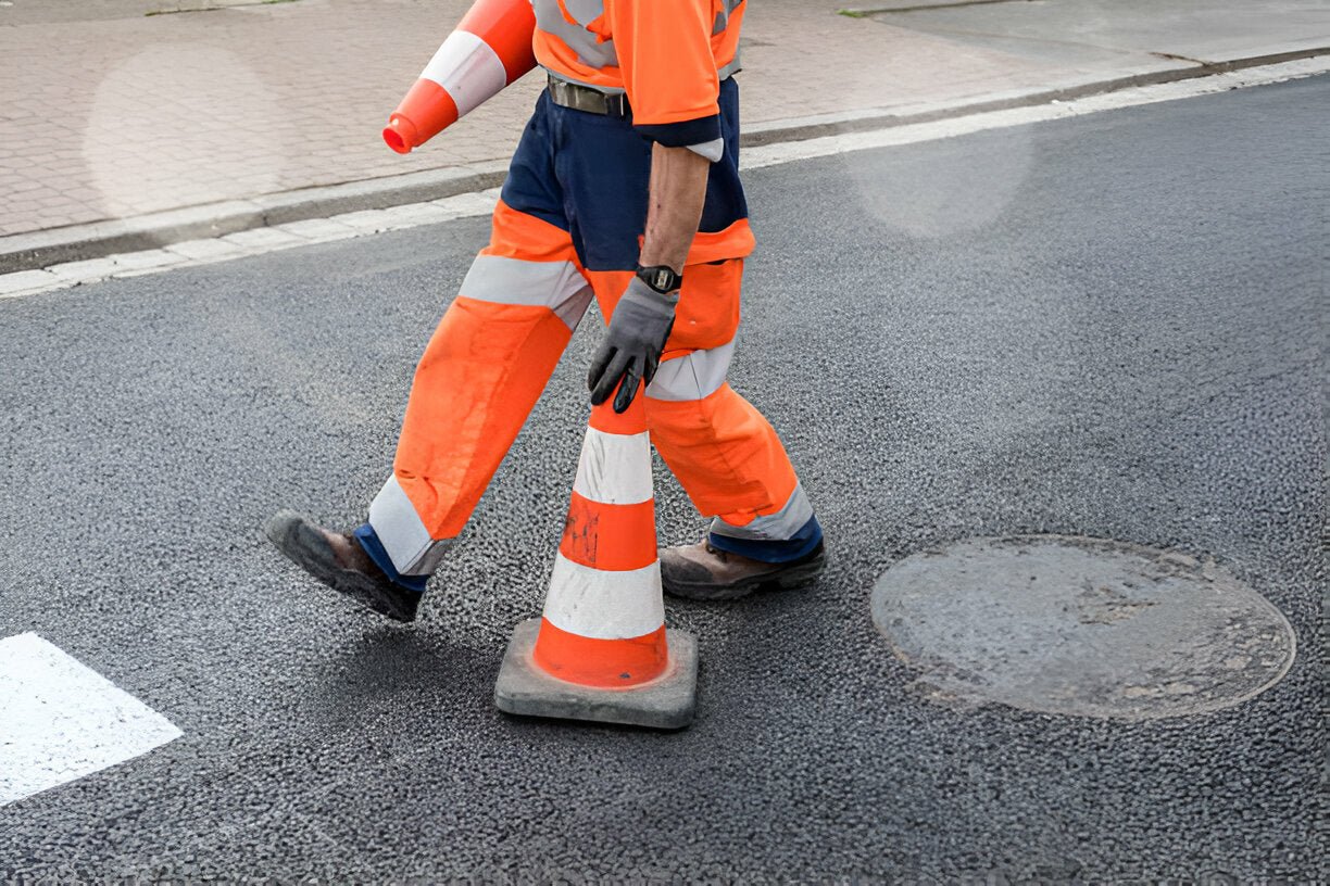 Stay Dry and Visible Anywhere with Hi-Vis Rain Pants - S587 - Mann Supply