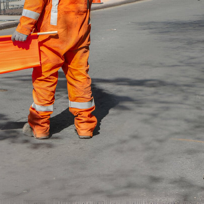 Stay Dry and Visible Anywhere with Sealtex Ultra Hi-Vis Rain Trousers - S493 - Mann Supply