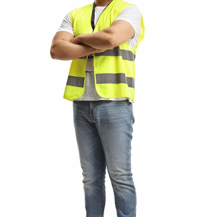 Stay Safe and Comfortable with the S393 - Dayton Class 3 T-Shirt's High-Visibility Design - Mann Supply