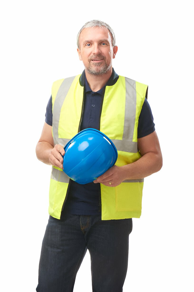 Stay Safe and Comfortable with the T180 PW3 Hi-Vis Short Sleeve Polo Shirt's Reflective Design - Mann Supply