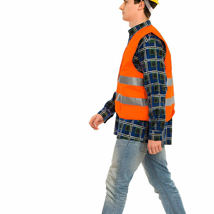 Stay Safe and Comfortable with the T185 - PW3 Hi-Vis Long Sleeve T-Shirt's Reflective Design - Mann Supply