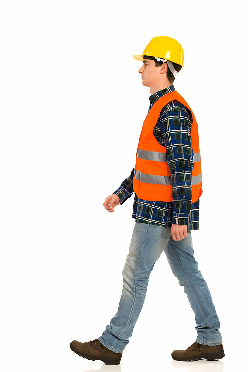 Stay Safe and Comfortable with the T185 - PW3 Hi-Vis Long Sleeve T-Shirt's Reflective Design - Mann Supply