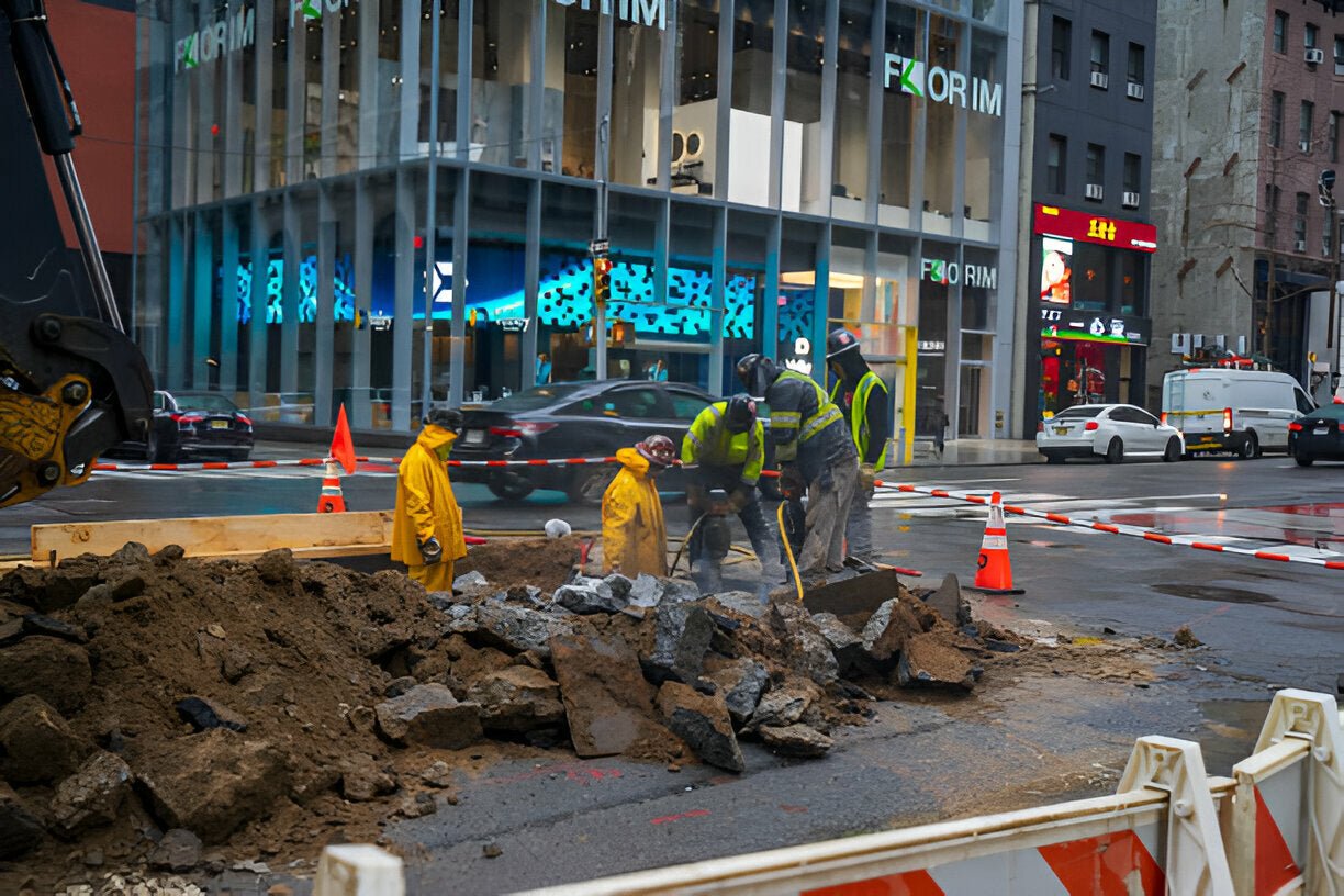 Stay Safe and Dry with the Hi-Vis Contrast Rain Jacket - US366's Waterproof Design - Mann Supply