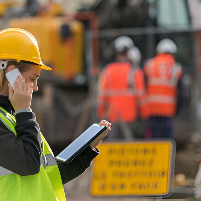 Stay Safe and Seen: Contrast Tape Hivis Vest (Class 2) - CA101 for Maximum Visibility - Mann Supply
