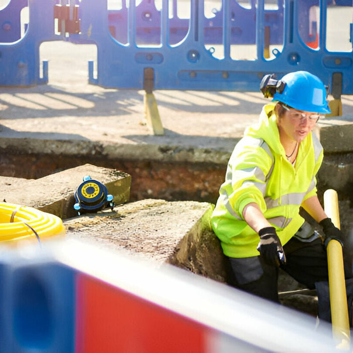 Stay Safe and Seen: Why the US372 - Jackson Contrast Hi-Vis Vest Is Crucial for Workers - Mann Supply
