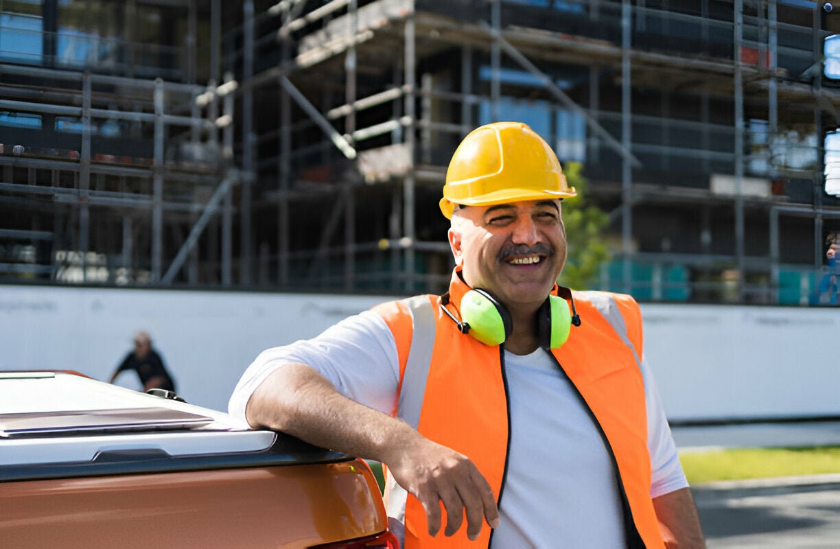 Stay Safe and Stylish with the E067 Two Tone Short Sleeve ANSI Work Shirt - Mann Supply