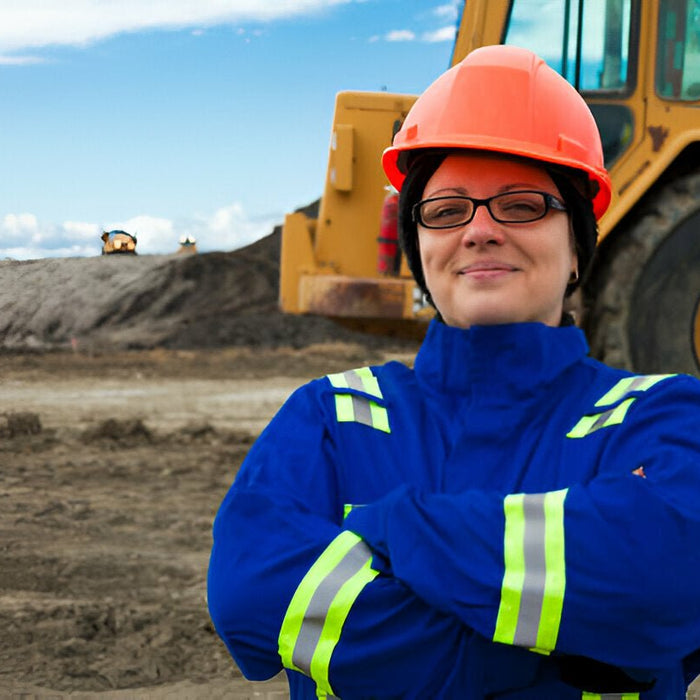 Stay Safe and Stylish with the FR Zipper Front Hooded Sweatshirt - UFR81 - Navy - Mann Supply