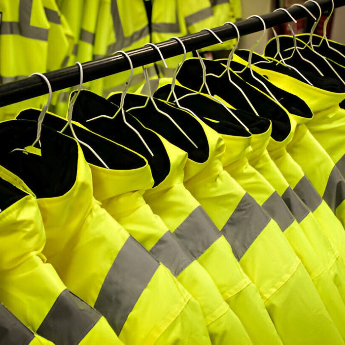 Stay Safe and Visible: Discover the Weatherproof Hi-Vis Bomber Jacket - US463 Today - Mann Supply