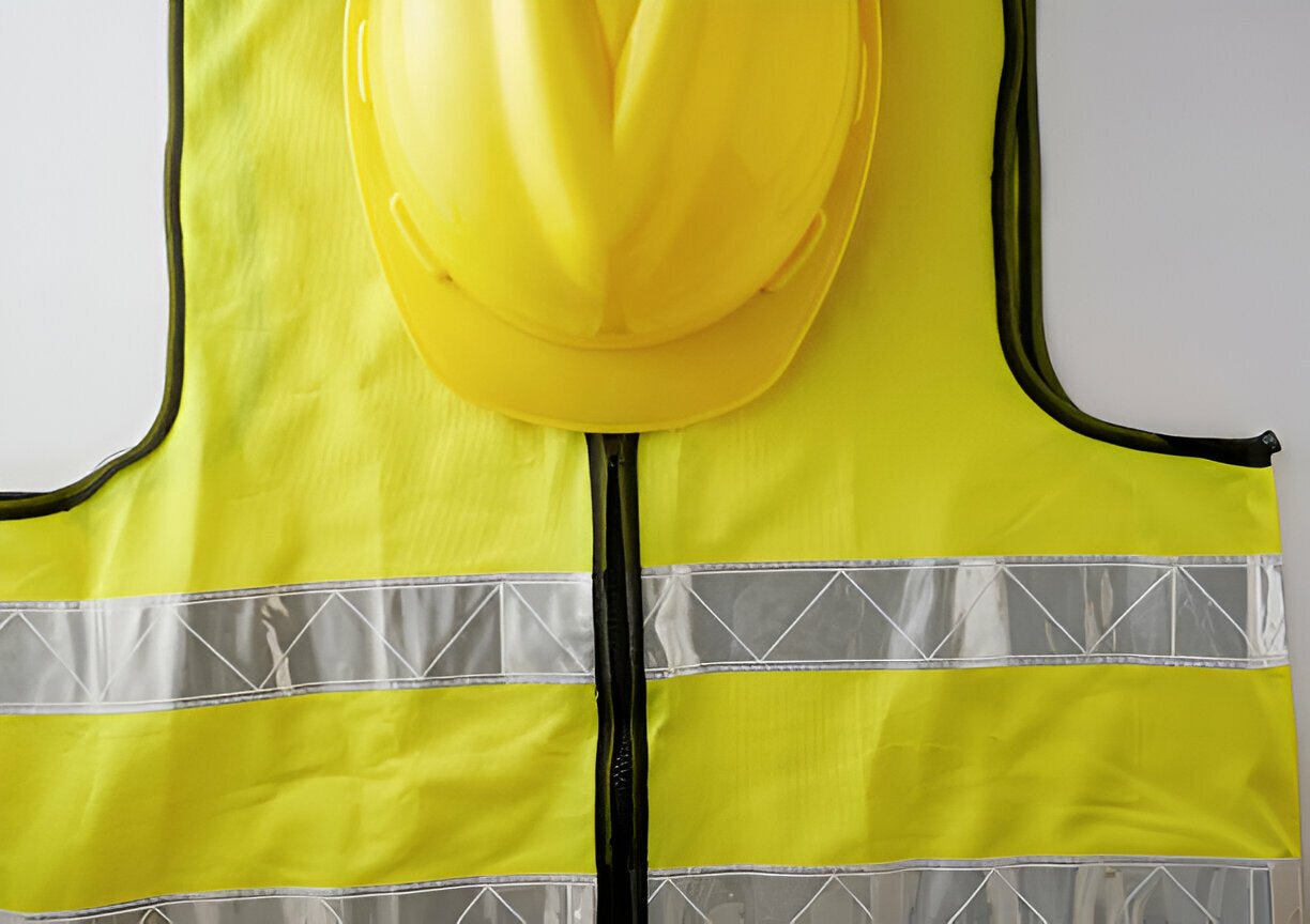 Stay Safe and Visible: Hi-Vis 5 Point Tear Away Vest With Zipper for Ultimate Protection - Mann Supply