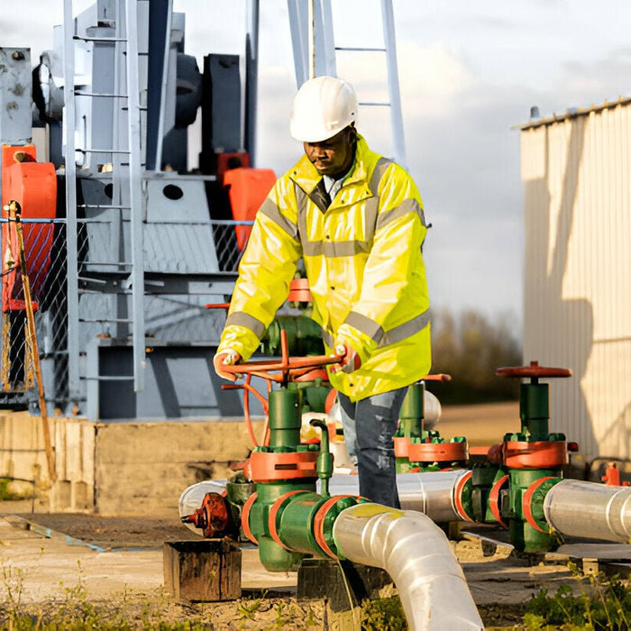 Stay Safe and Visible with the Bizflame 88/12 FR Hi-Vis Shirt - FR95 Flame-Resistant Protection - Mann Supply