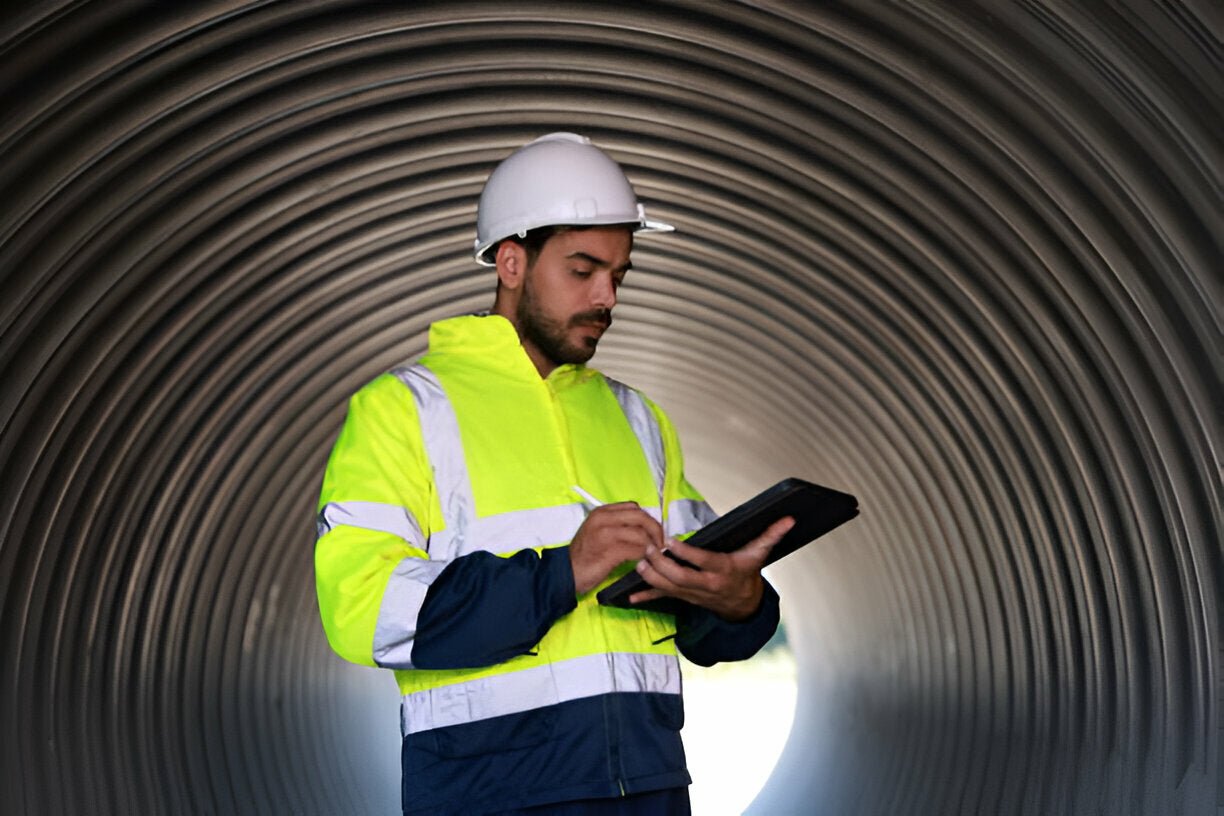 Stay Safe and Visible with the UltraSoft® 7 oz Deluxe Segmented Striped Work Shirt - Style 652 - Mann Supply