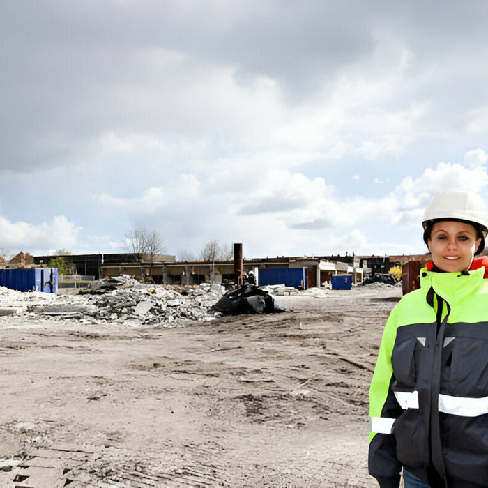 Stay Safe and Visible with the US370 - Atlanta X Back Hi-Vis Vest's Unique Reflective Design - Mann Supply