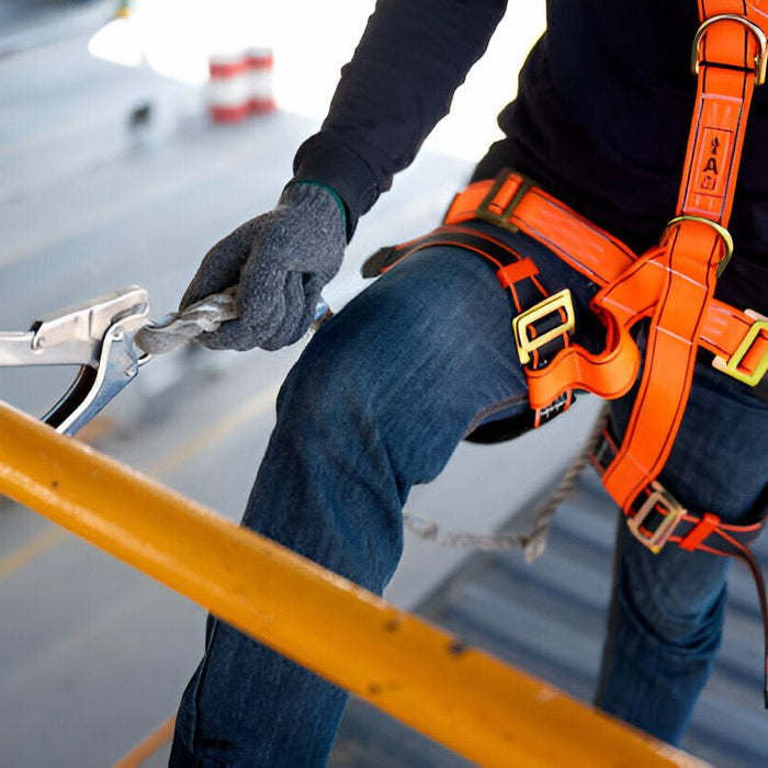 Stay Safe at Heights: Top Features of 3-Point & 5-Point Adjustable Safety Harnesses - Mann Supply