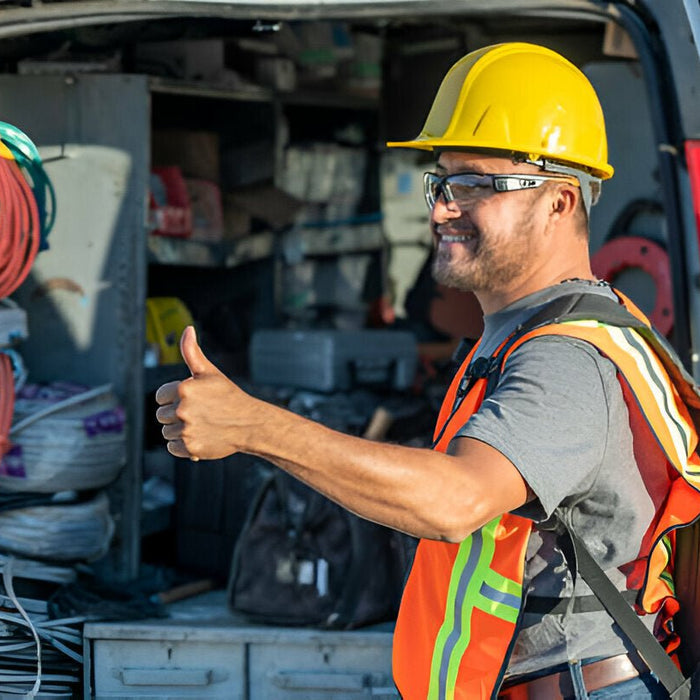 Stay Safe in Style with the Iona Executive Vest - UF476's High-Visibility Reflective Design - Mann Supply