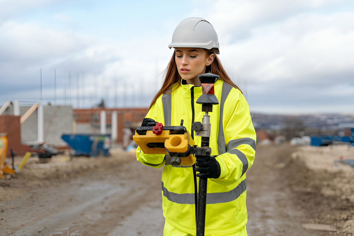 Stay Visible and Dry with the Hi-Vis Contrast Rain Coat 48" - UH446 Waterproof Safety Gear - Mann Supply