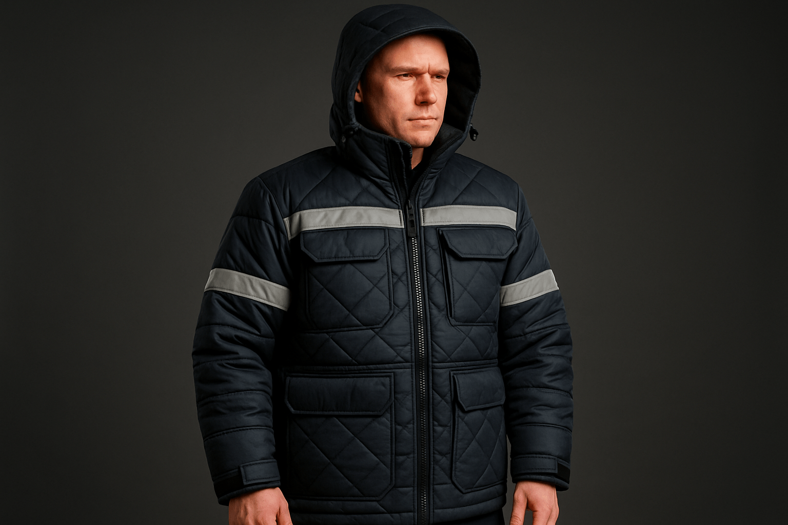 Stay Warm and Dry Anywhere with the Bolt Quilted Polyester Parka's Water-Resistant Design - Mann Supply