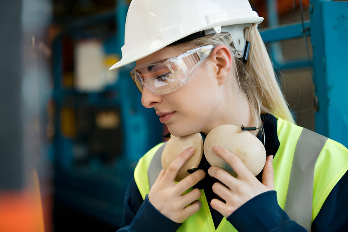 Stay Warm and Safe: Women's Hi-Vis Winter Jacket - LW74 with 360° Reflective Visibility - Mann Supply