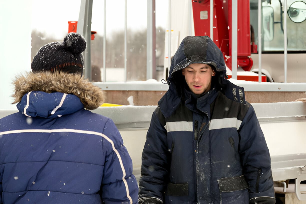 Stay Warm and Visible This Winter with the Iona Plus Winter Jacket - F144 - Mann Supply