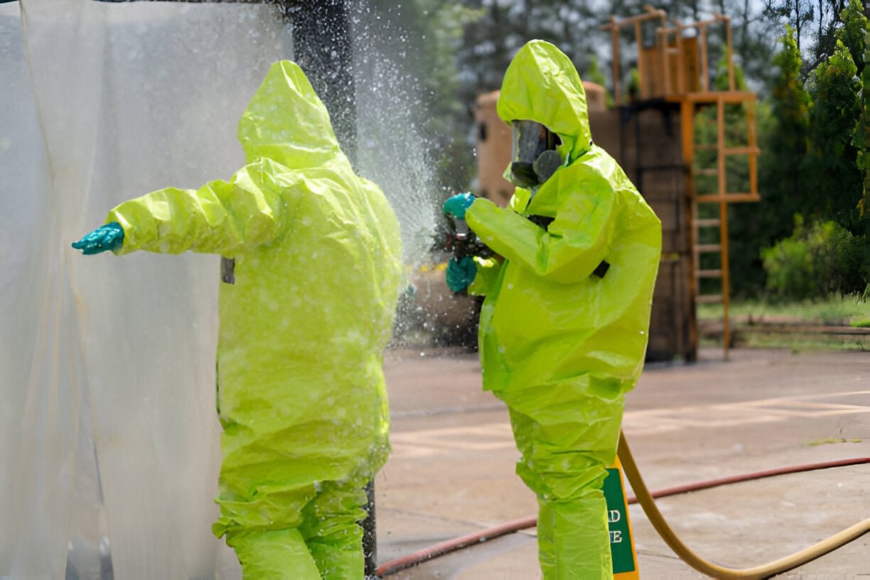 Why Hughes Safety Showers Are a Game-Changer for Emergency Decontamination Solutions - Mann Supply