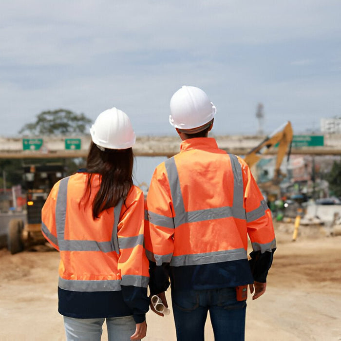 Why the Hivis Long Sleeve Crew Neck T-Shirt (Class 3) - CA111 Is a Must-Have for Safety Workers - Mann Supply