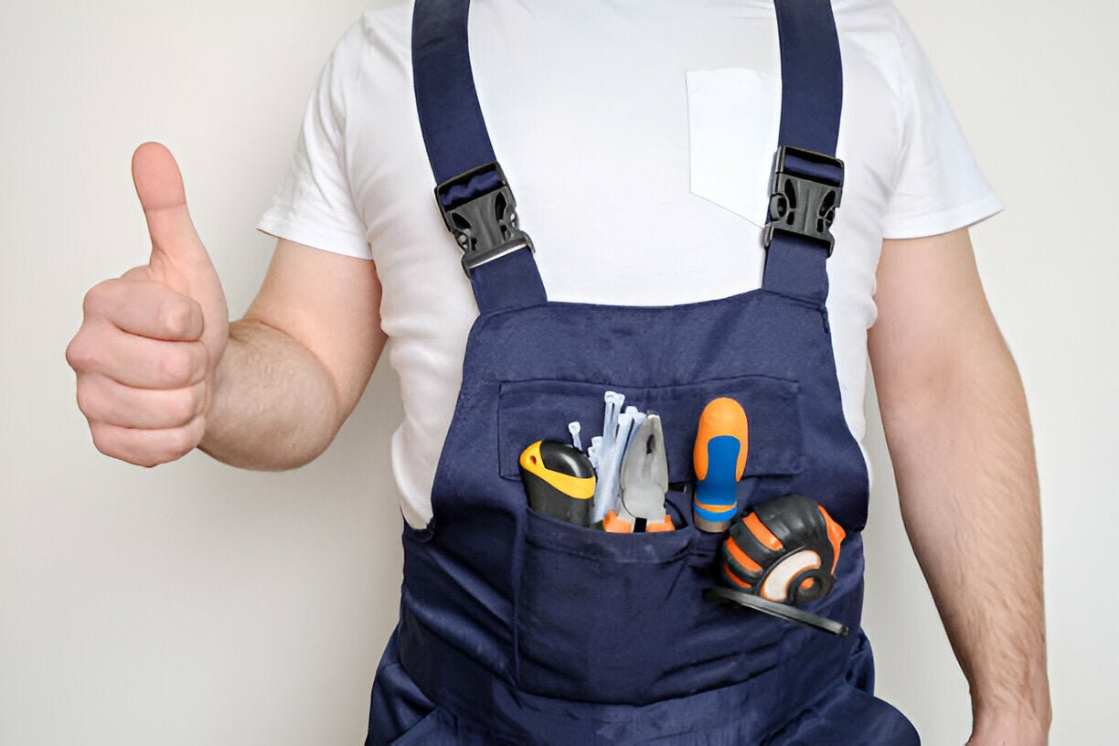 Why the S916 - Iona Bib and Brace Navy is Important for Workwear Professionals - Mann Supply