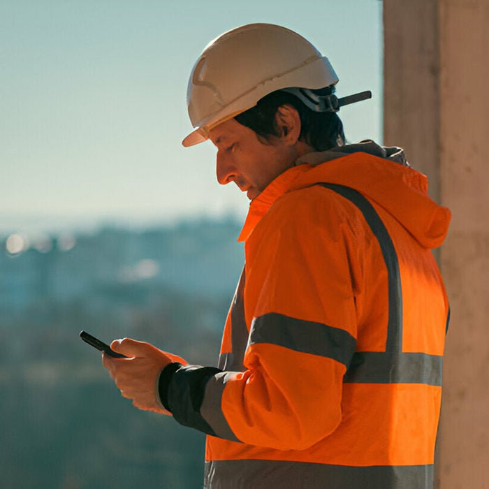 Why the UltraSoft® 7 oz Hi-Vis Jacket - Orange - Style 413 is a Game-Changer for Safety Gear - Mann Supply