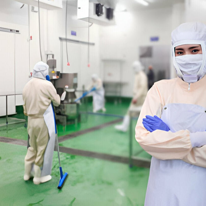 Zytron 200 Long Sleeved Apron: Unmatched Chemical Protection with Full-Sleeve Coverage - Mann Supply