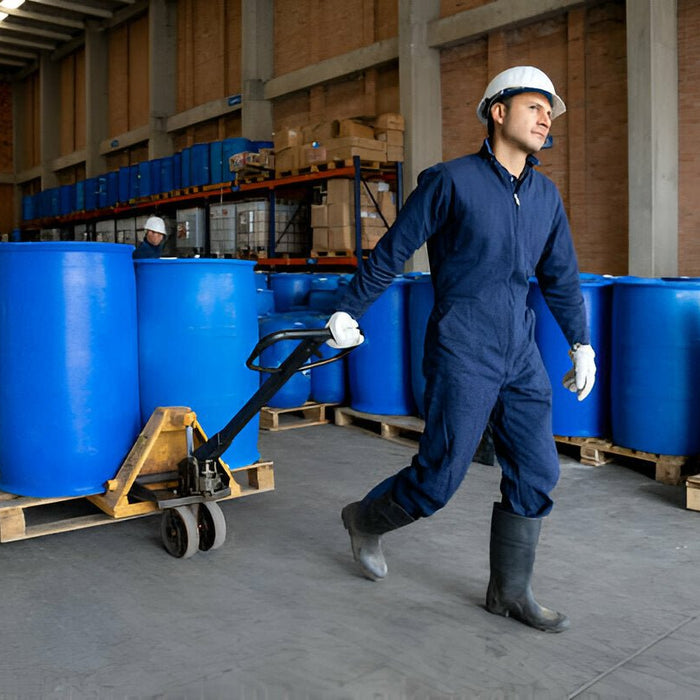 Zytron 400 Coverall: Unmatched Chemical Resistance for Ultimate Workplace Safety - Mann Supply