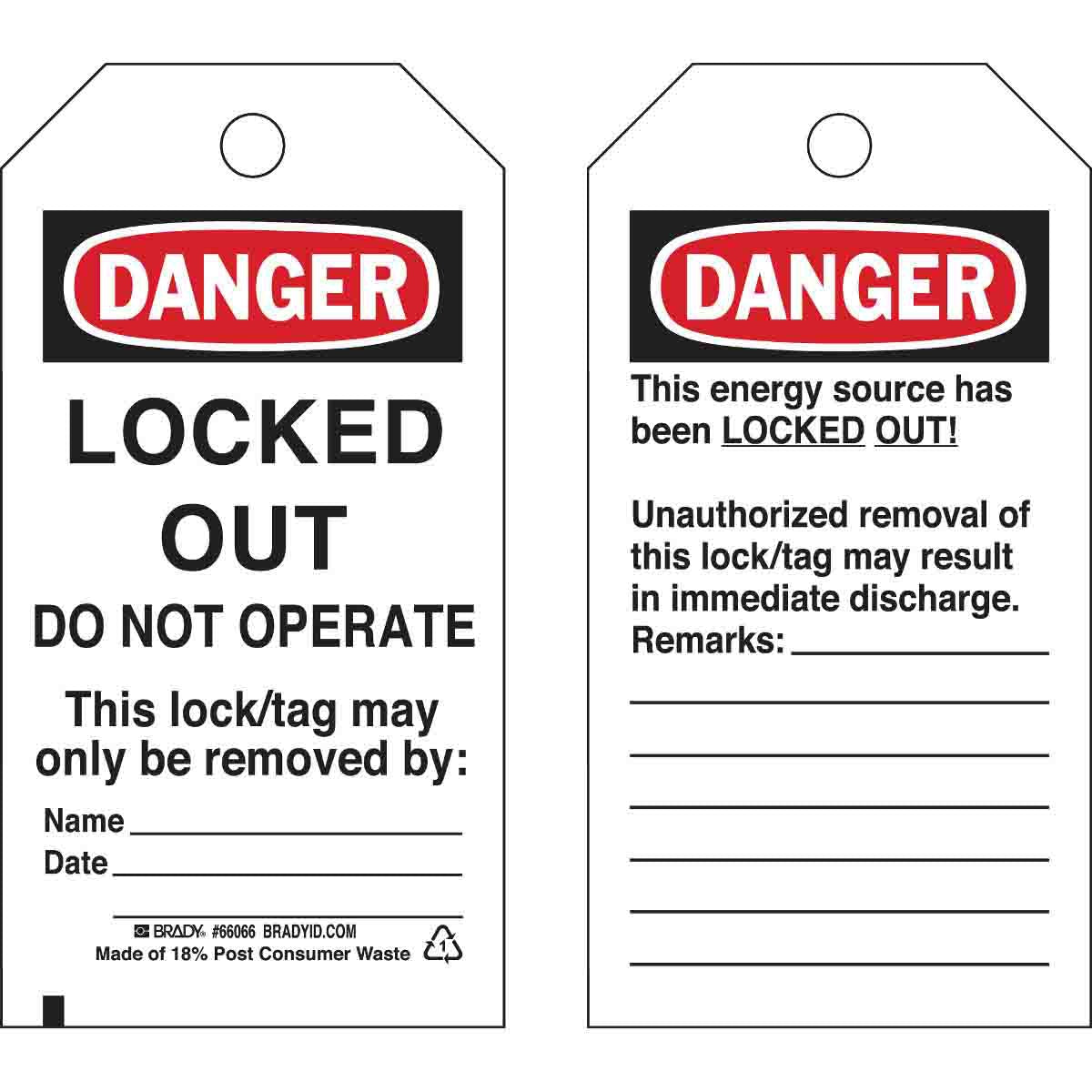 Lockout Tagout Tags-Safety Supplies Online