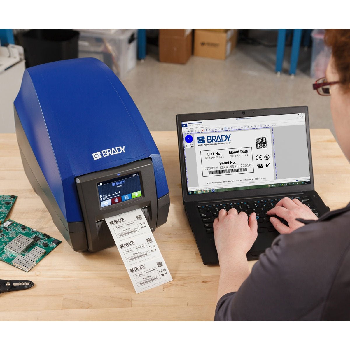 BradyPrinter i5100 - Mann Supply