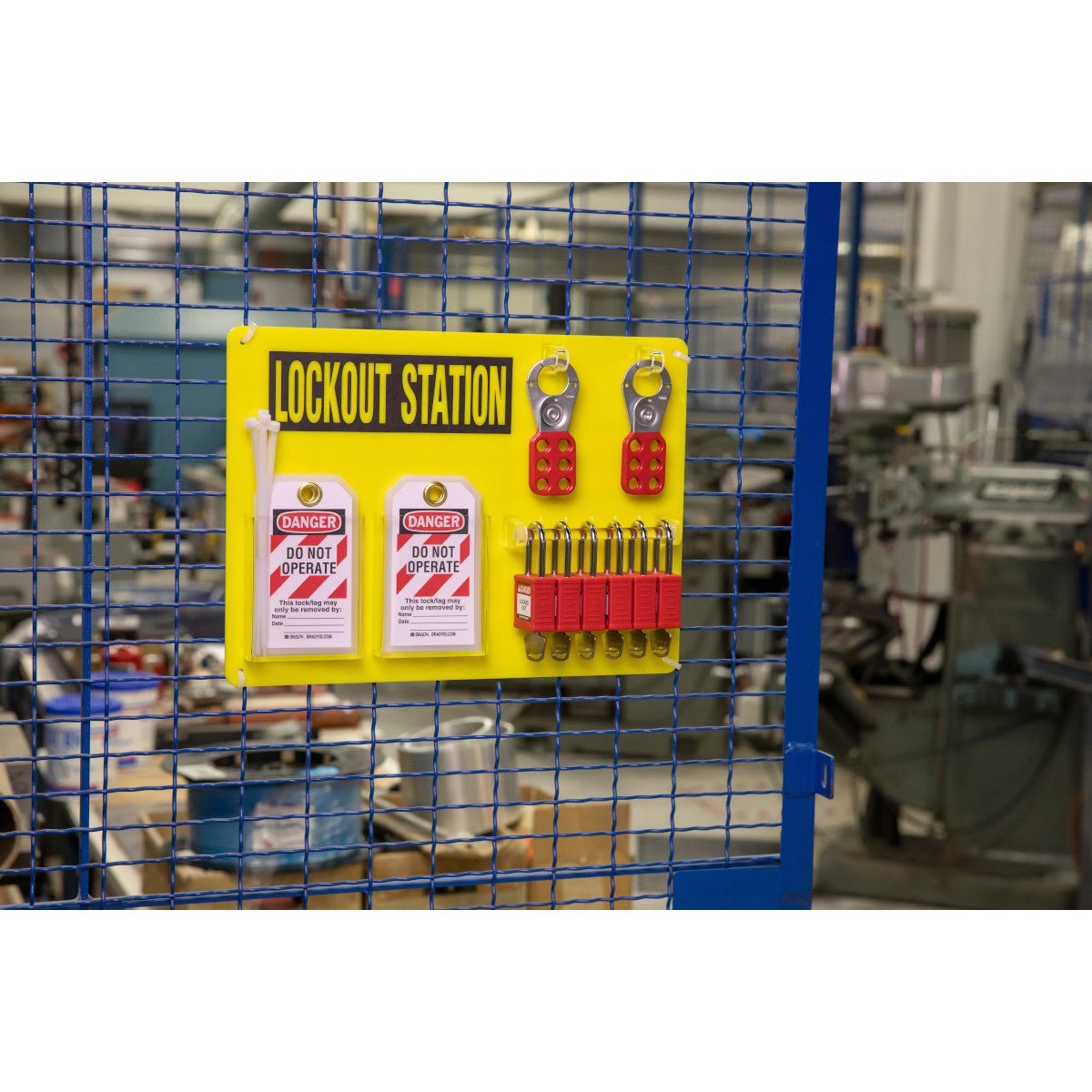 Lockout Hasps - Mann Supply
