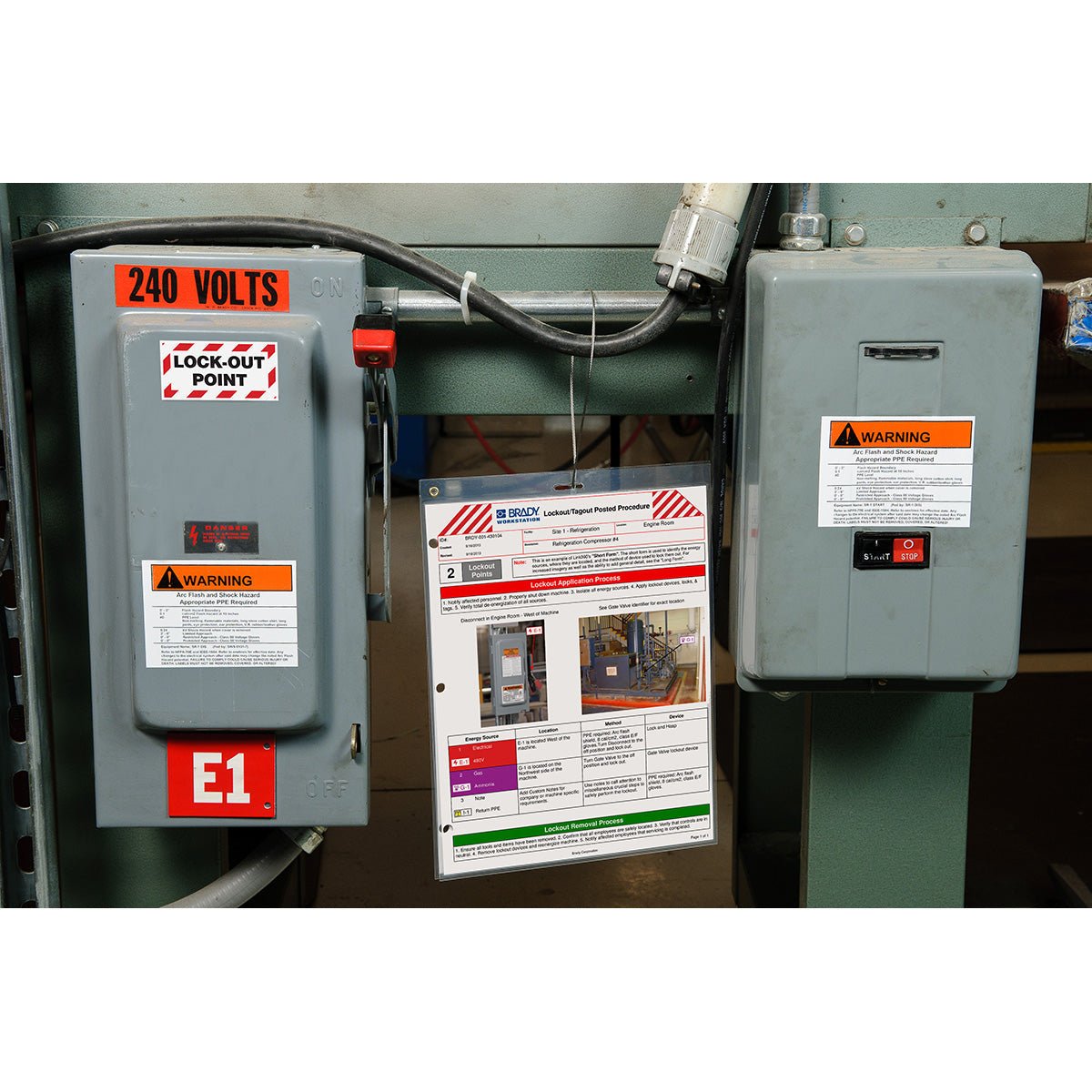 Lockout Tagout Labels - Mann Supply